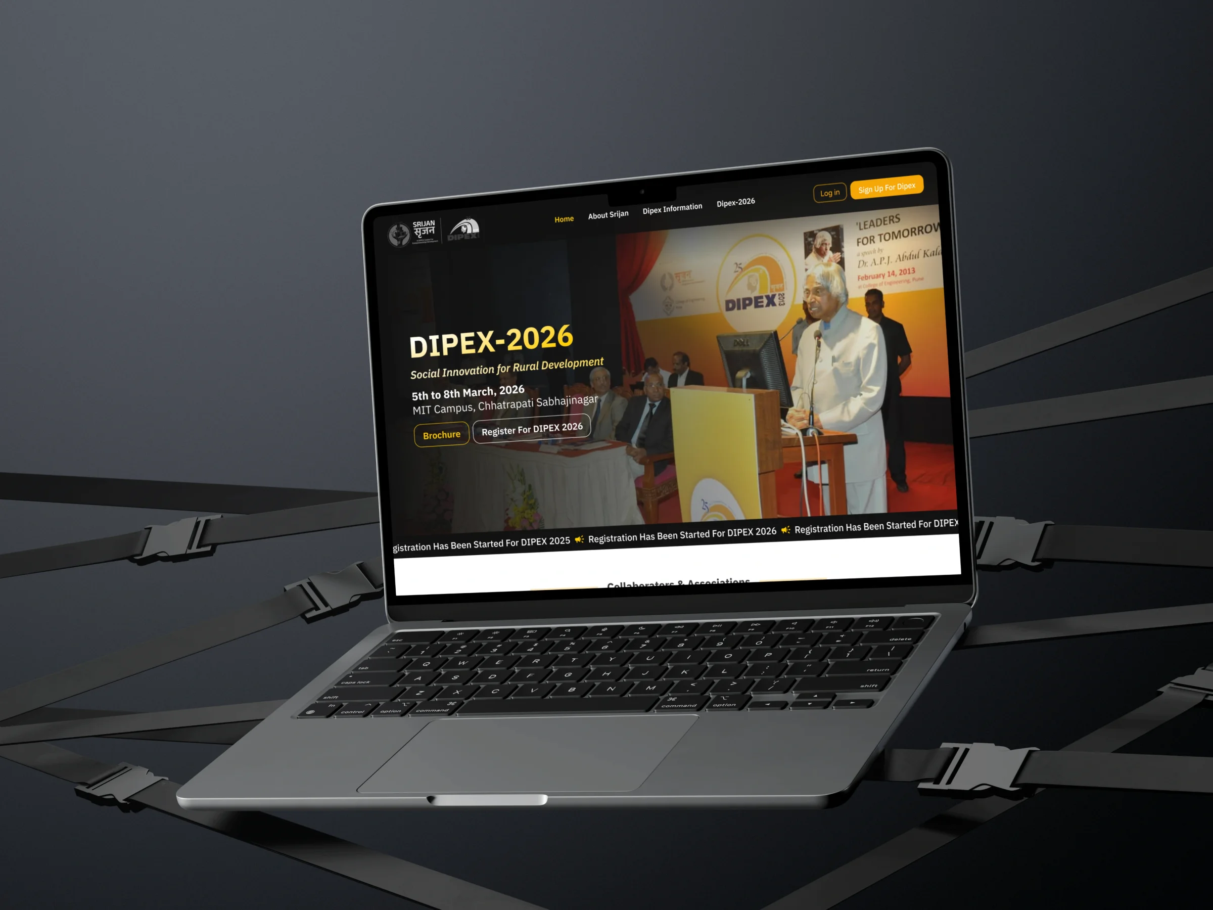 SRIJAN Trust interface — NGO Website Development