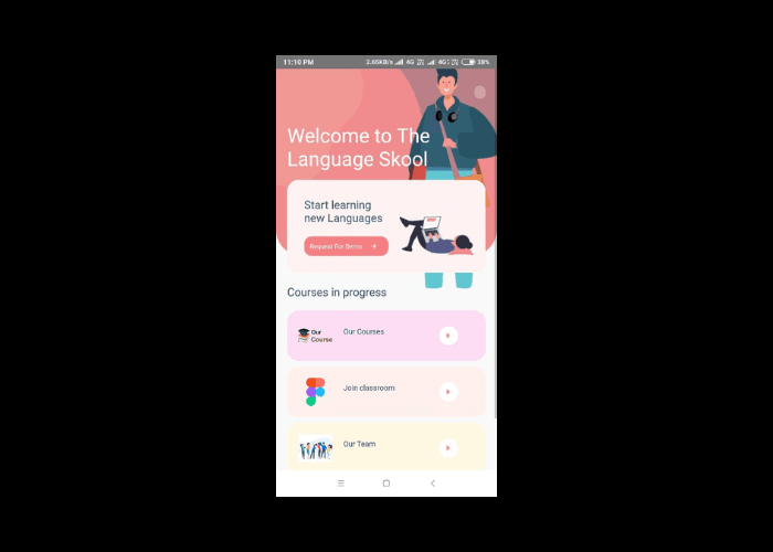 E-Learning Mobile App