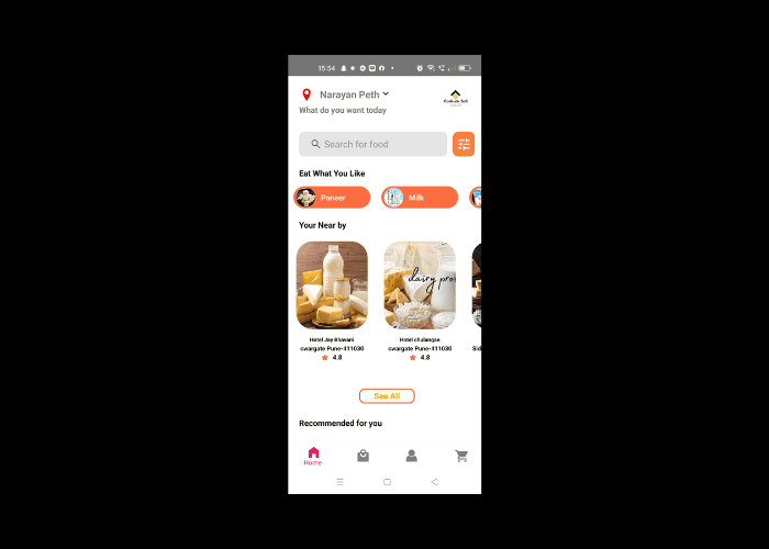 Food Ordering App
