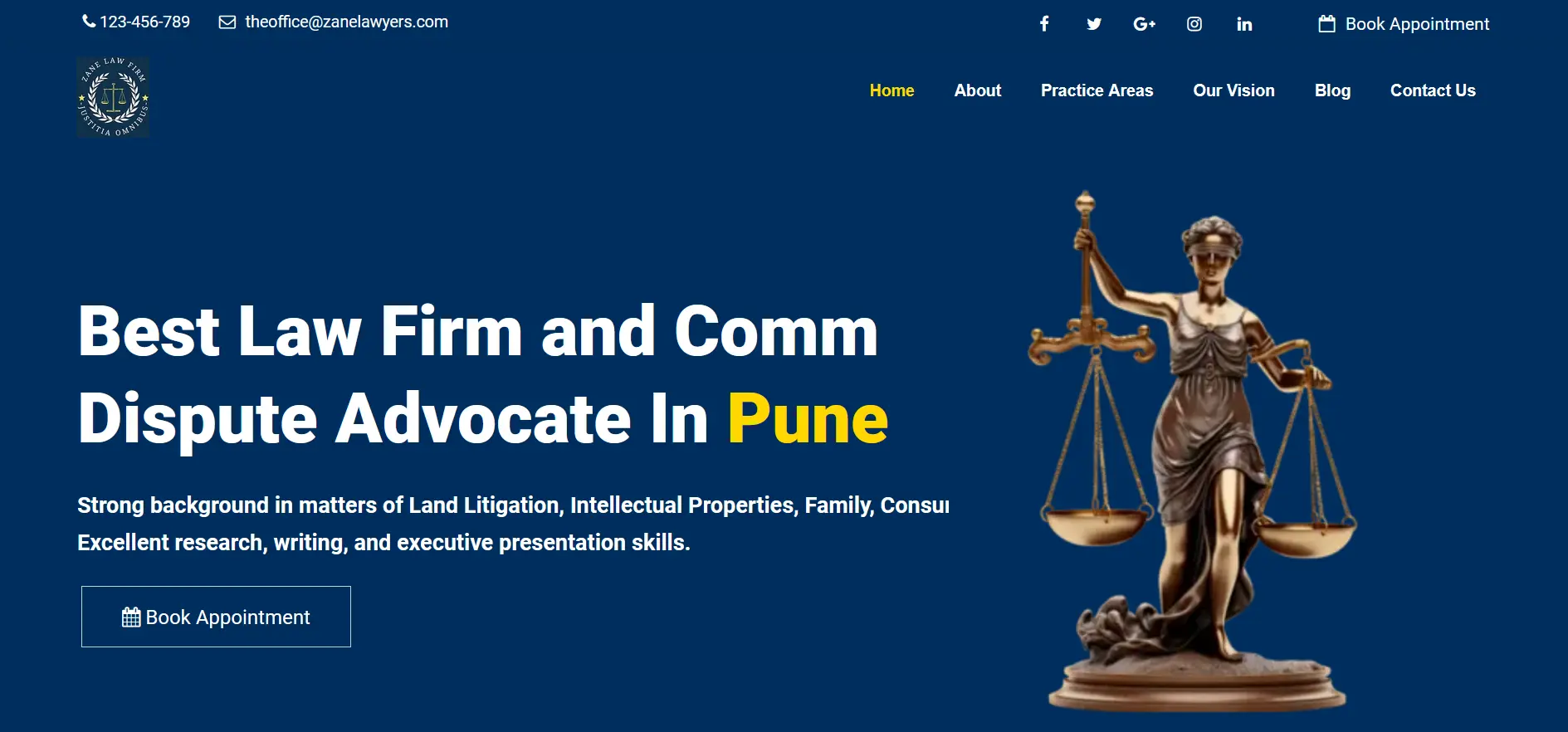 Law Firm Website Development