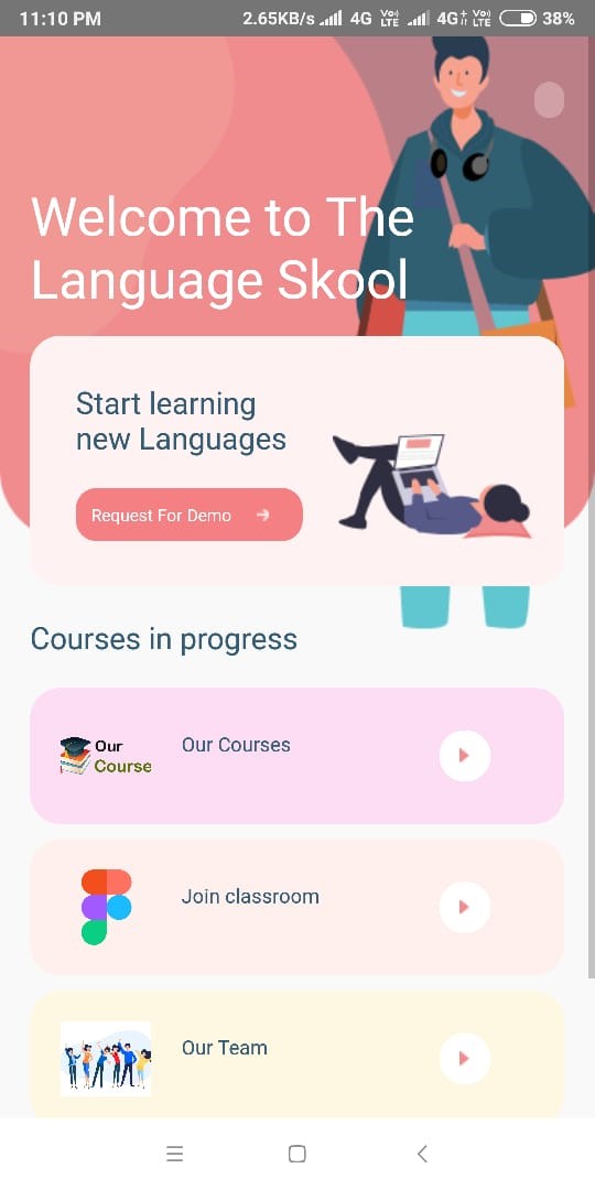 E-Learning Mobile Application Development